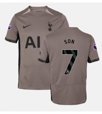 Tottenham Hotspur Son Heung-min #7 Replica Third Stadium Shirt 2023-24 Short Sleeve